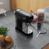 Kaffemaskin med spak ECF01BLEU, svart, Smeg