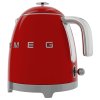 Elektrisk vattenkokare 50'S STYLE MINI KLF05RDEU, 800 ml, röd, Smeg