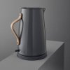 Elektrisk vattenkokare EMMA 1,2 l, mjuk svart, rostfritt stål, Stelton