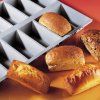 Bakform ELASTOMOULE, för 6 st, bullar, silikon, de Buyer