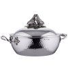 Gryta OPUS PRIMA 24 cm, silver, rostfritt stål, Ruffoni