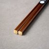 Chopsticks 22,5 cm, mörk brun, bambu, MIJ