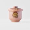 Serveringsmugg CHAWAN MUSHI 130 ml, rosa, keramik, MIJ