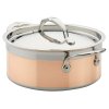 Kokgryta COPPERBOND 20 cm, 2,8 l, koppar, Hestan