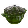 140984 hrnec ve tvaru artycoku o 22 cm zeleny staub