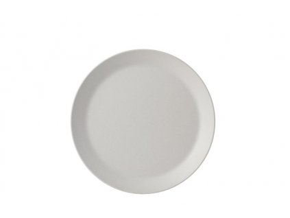 breakfast plate bloom 240 mm pebble white