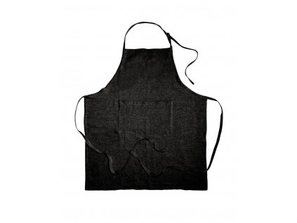 TF0027.11 1 Apron Recycled Cotton Black 1