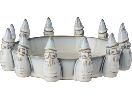 Dekorativní vánoční miska Santa, průměr 16,5 cm