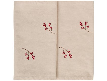 Látkový ubrus/běhoun motiv cesmíny, šířka 30 cm, délka 160 cm