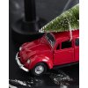 Vánoční dekorace autíčko Mini Xmas Car Red