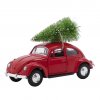 Vánoční dekorace autíčko Mini Xmas Car Red
