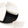 Platter FELKO with white bowls 24cm (3)