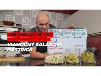 69 vianocny salatovy hattrick