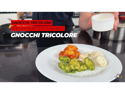 90 gnocchi tricolore