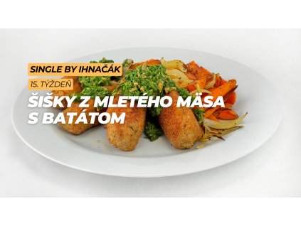 Šišky z mletého mäsa s batátom (5. deň)