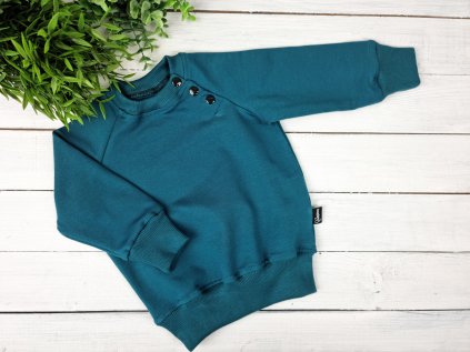 Mikina basic TEAL