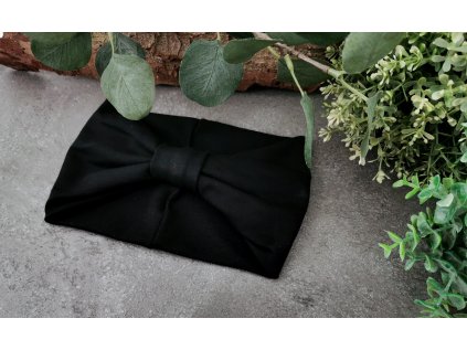 Čelenka Turban BLACK