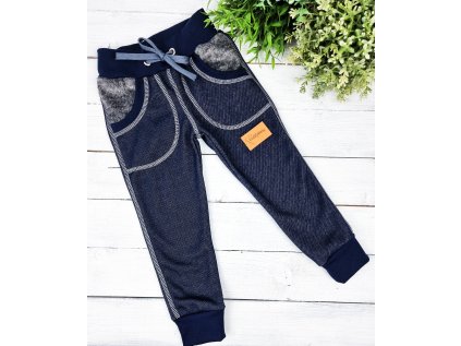 Hřejivé tepláčky JEANS