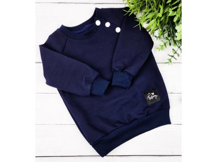 Mikina basic NAVY