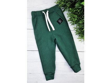 Tepláčky WARM LAHVOVĚ ZELENÁ