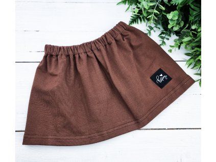 Sukýnka BROWN