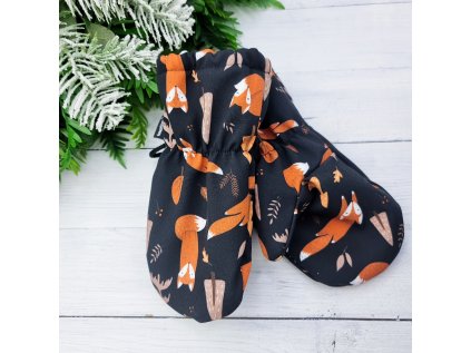 Softshellové zateplené rukavice s palcem FOREST FOX