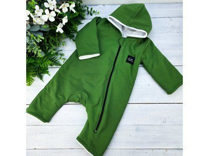 Zateplený overal s fleesem GRASS
