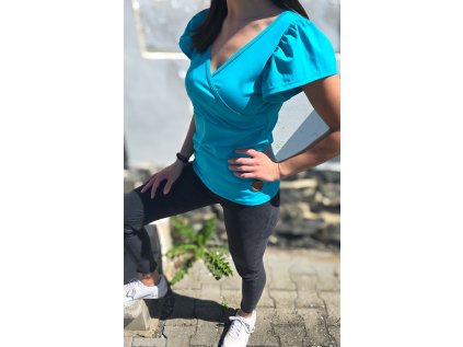 Dámské tričko DAISY tyrkys / kojicí