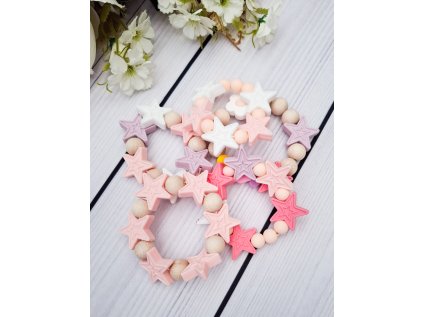 Kousátko pro miminko GIRLS stars