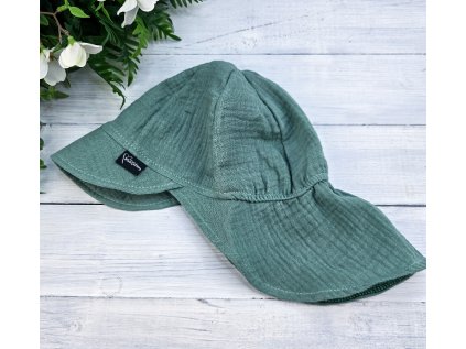 Mušelínová kšiltovka MENTOL