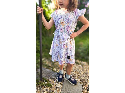 Dívčí šaty BELLA - BOTANICA mušelín