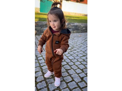 Rostoucí overal WARM HNĚDÁ