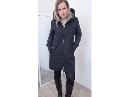 Dámský softshellový kabát BLACK