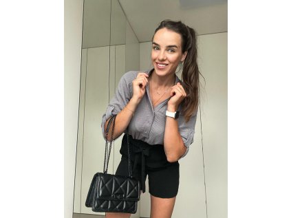 Dámská mušelínová polokošile light GREY