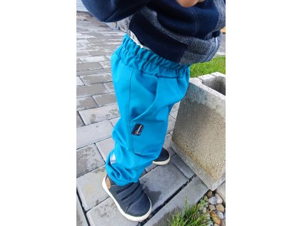 Jarní softshell kalhoty s bambusem TYRKYS