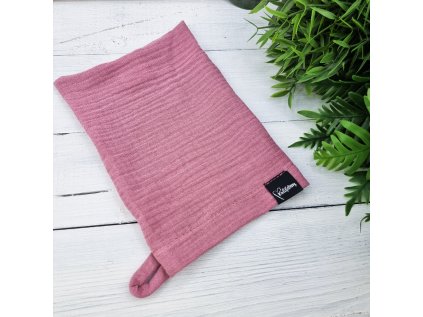 Mušelínová žínka OLDPINK