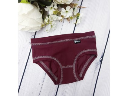 DÍVČÍ kalhotky BORDÓ
