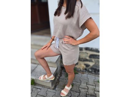 Dámské mušelínové kraťasy ALLA SANDY