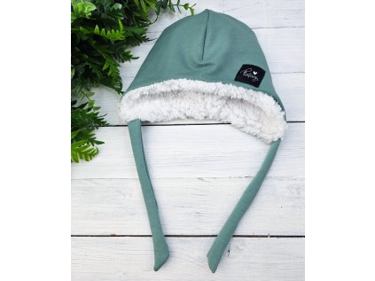 Ušanka s beránkem SAGE