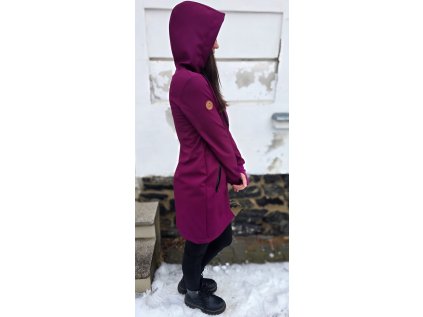 Dámský softshellový kabát MALINOVÁ