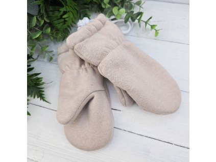 Zateplené rukavice s palcem warm MOCCA