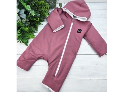 Zimní overal s beránkem OLDPINK