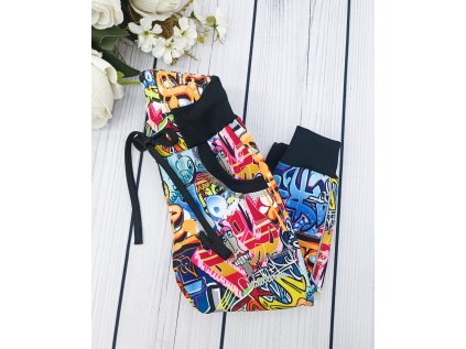 Softshell kalhoty GRAFFITI s fleecem