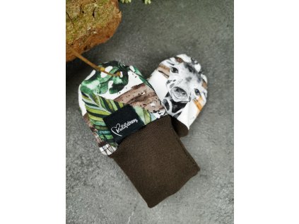 Kojenecké rukavičky proti poškrábání ZOO