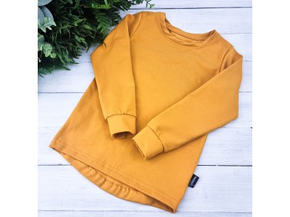 Tričko MUSTARD dlouhý rukáv