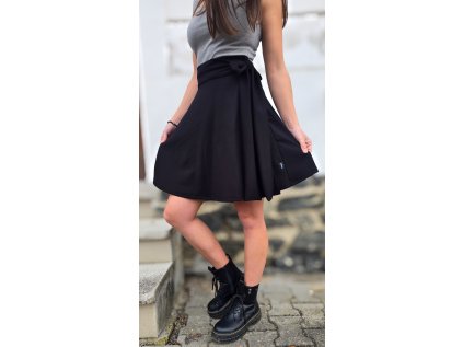 Zavinovací sukně BLACK