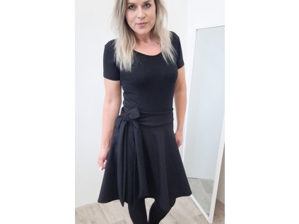 Zavinovací sukně BLACK