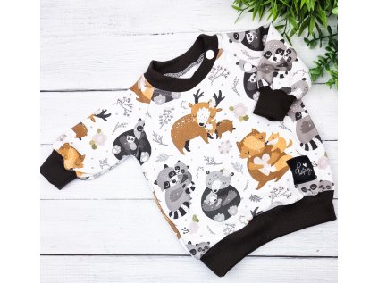 Mikina basic BEDEAR Brown