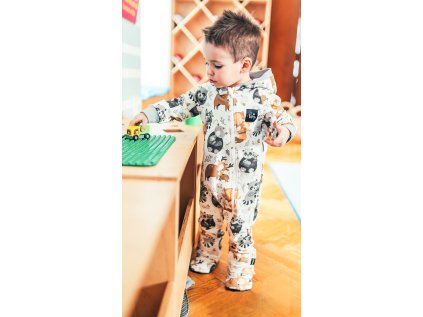 Teplákový overal rostoucí BEDEAR