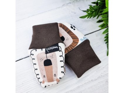 Kojenecké rukavičky proti poškrábání LION